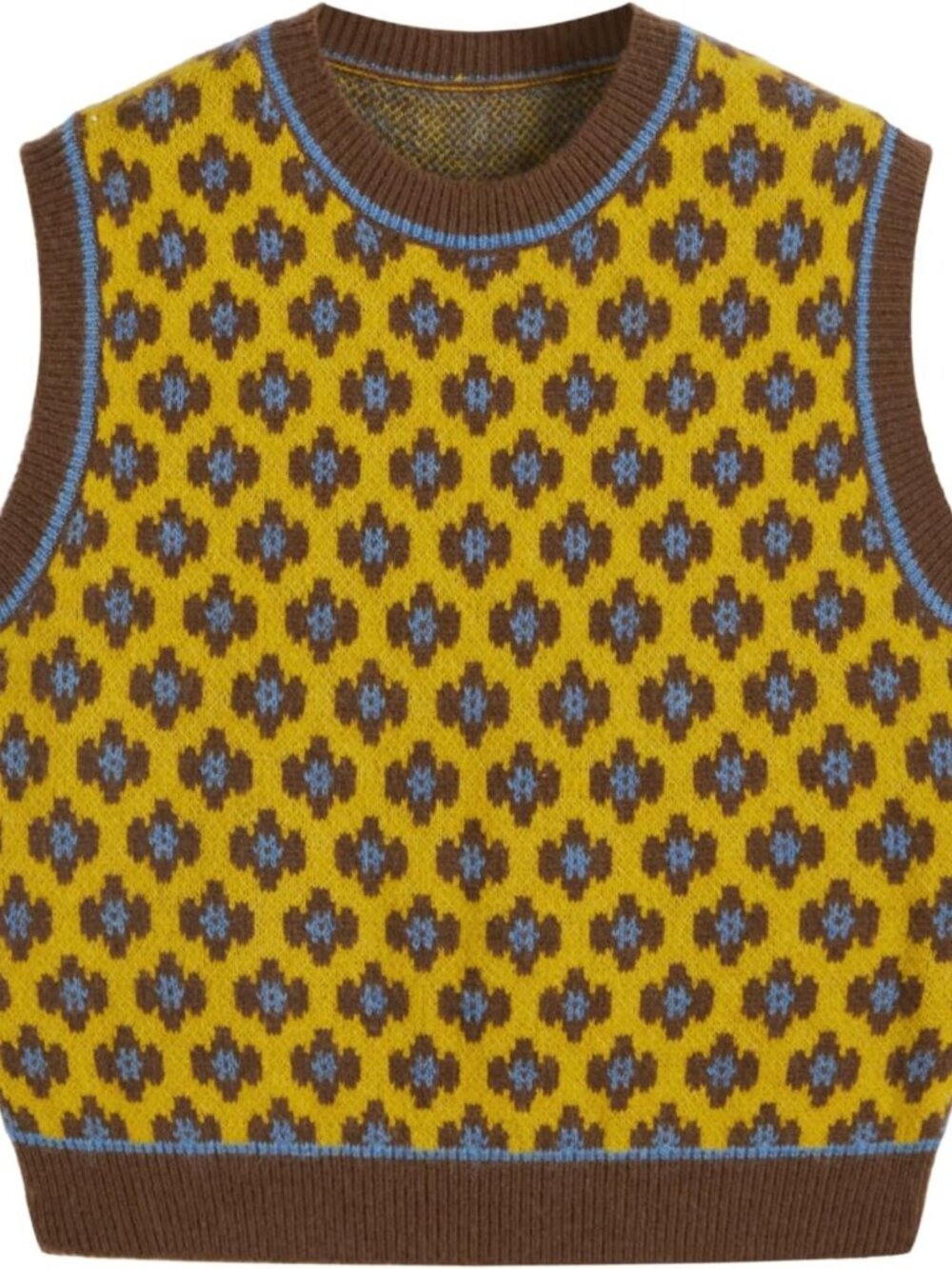 Trendy Sleeveless Cropped Sweater Vest for Women - Fall Fashion Essential